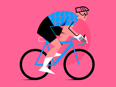 Giro d'Italia 2021 2bros creative adobe illustrator ciclismo cycling giro illustration illustrator maglia rosa pink jersey sport