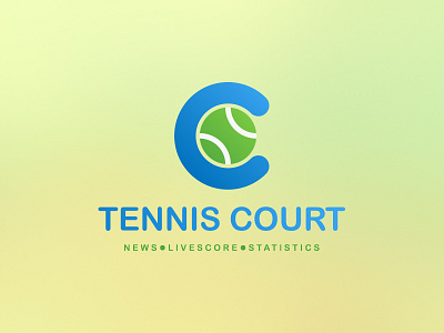 Tennis App/Website Logo Concept app concept desing golden ratio graphic logo tennis website