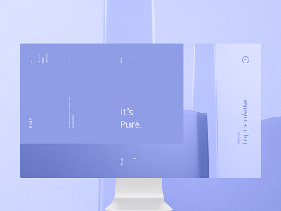 p x l t concept desktop ecommerce elegant grid minimal minimalism pure site ui ux web