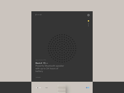 F — Y desktop e commerce exploded grid minimal minimalism pure site ui ux web