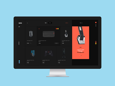 WAG desktop e commerce exploded grid minimal minimalism pure site ui ux web