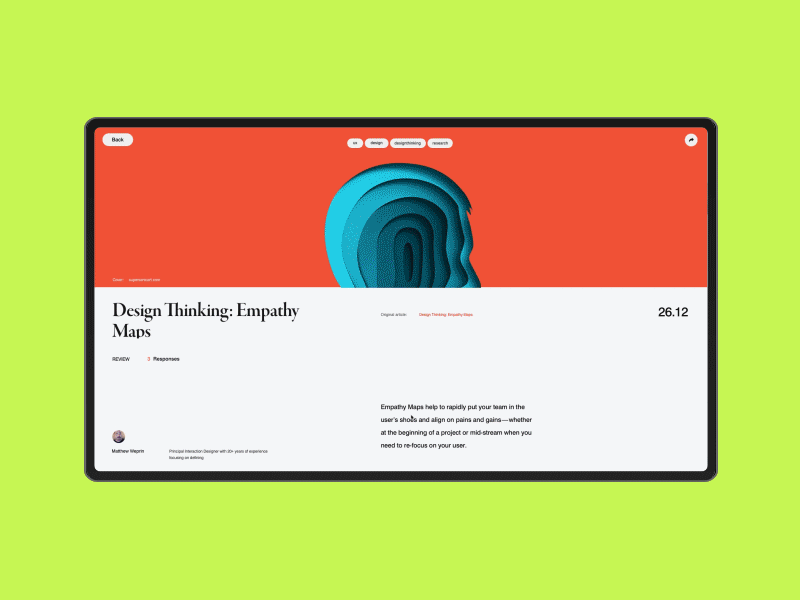 AIC Blog web ux ui site pure minimalism minimal grid exploded e-commerce desktop