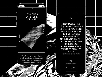 The Mel app art blackwhite concept explored grid iphonex minimal minimalism mobile ui ux