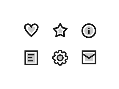 some icons design icon ui