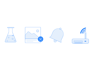 Some Icons for Mobile App Project connection icon notification post sketchapp solution