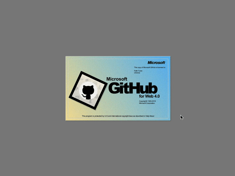 Microsoft GitHub bsod github microsoft splash