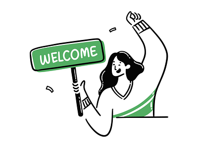 Welcome to Brutask emailer illustration creative thinking creativity daily task list dailytask day to day task design thinking dual colour scheme efficiency everyday work green habit illustration innovation productivity productivity tool team work todo ui