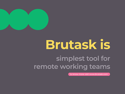 Simple tool for remote working teams
