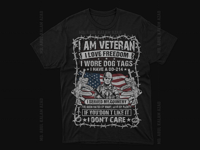 Veteran T-shirt Design