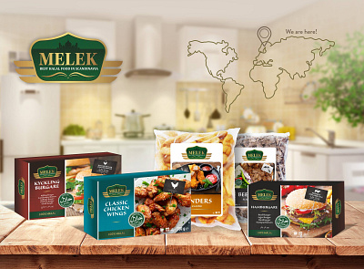 Logo and Brand Design - MELEK box design branding design graphic design logo packaging product product design