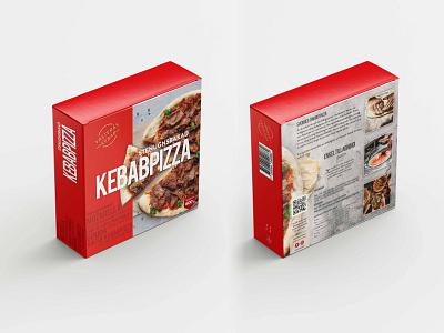 KEBABPIZZA | Product Design | Packaging design box design branding design graphic design product design