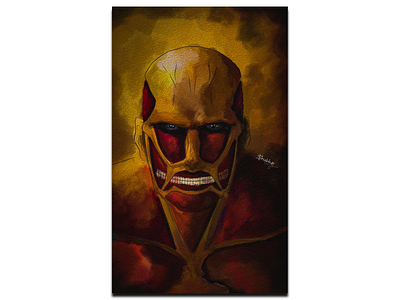 Colossal Titan Digital Painting