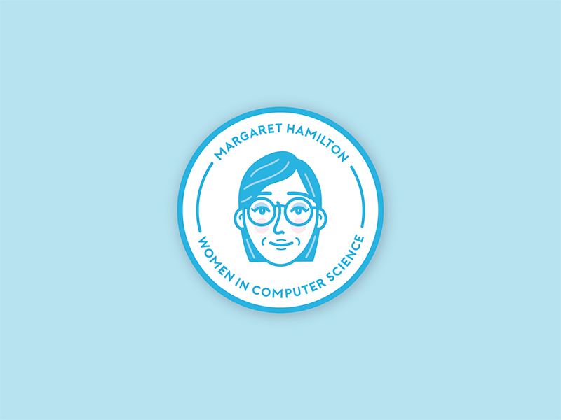 Ladies in Computer Science avatar design illustration stickers