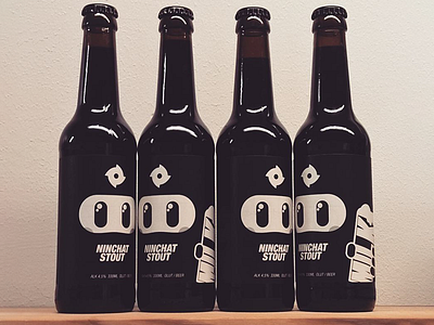 Beer bottle label