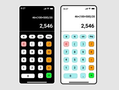 CALCULATOR dailyui design ui