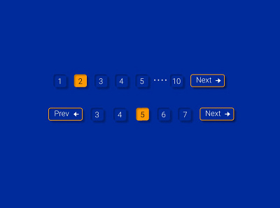 PAGINATION dailyui design illustration ui