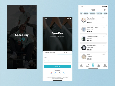 SpeedBuy app composition design ios logo mobile app ui uidesign visual desing web design