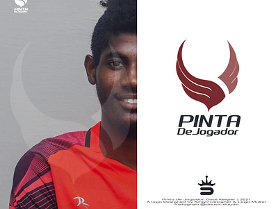 Pinta de Jogador design illustration logo