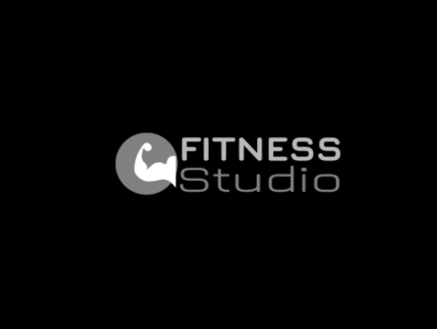 Fitness Studio branding design logo