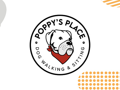 Poppy's Place design logo typography