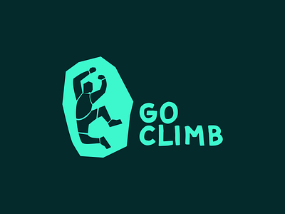 Go Climb - Branding app bouldering branding climbing design logo mountains sport vector