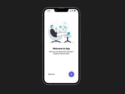 Onboarding Screen design figma onboarding ui welcome