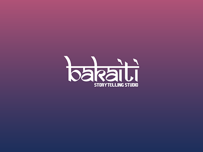 Bakaiti storytelling studio branding