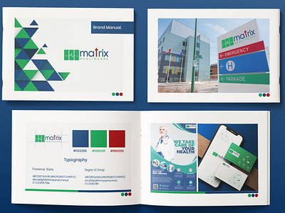 Matrix healthcare - logo design and brand identity. adobe illustrator brand design brand identity brand identity guidelines brand style guide branding branding guidelines design logo logo design personal branding visual identity