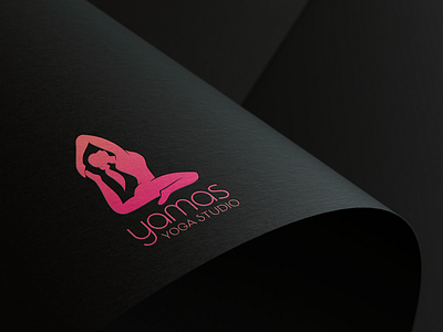 Yamas Yoga Studio - Logo Design adobe illustrator adobe photoshop brand design brand identity brand style guide brand style guides branding design graphic design health and wellness illustration logo logo concept logo design logo inspirations minimalistic logo personal branding yoga yoga logo yoga logo concept