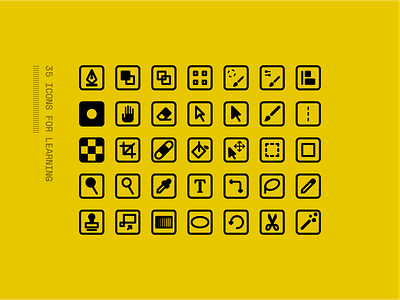 Education Icons app branding clean color design flat icon logo social ui vector