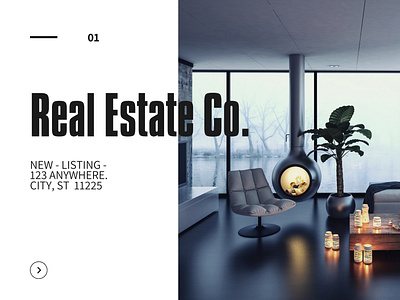 Real Estate Content - 2 - Banner - New Listing Ads adobe photoshop advertising banner ads real estate social media design