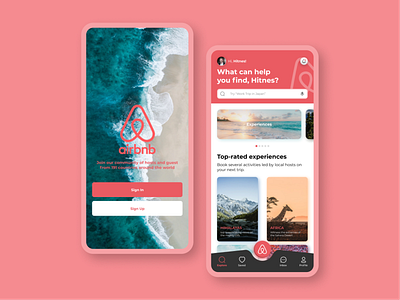 Airbnb Mobile Application app branding design ui ux