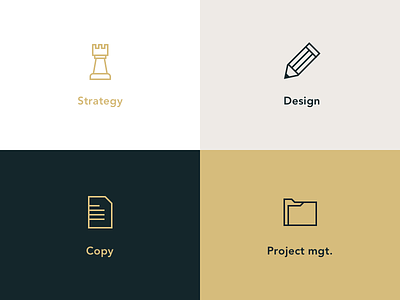 Icons copy design folder icons illustration line outline paper pawn pencil strategy