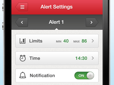 iPhone Settings app iphone settings