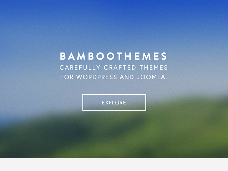 Bamboothemes explore transparent blurred tour button
