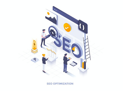 Seo Optimization 3d 3d animation 3d art 3d character 3d illustration animation app banner banners branding design graphic design illustration isometric landing landing page logo motion graphics page ui