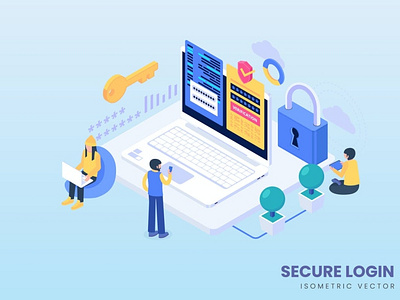 Isometric Secure Login Concept