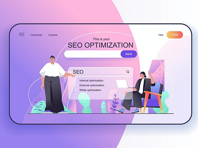 Seo Optimization Landing Page