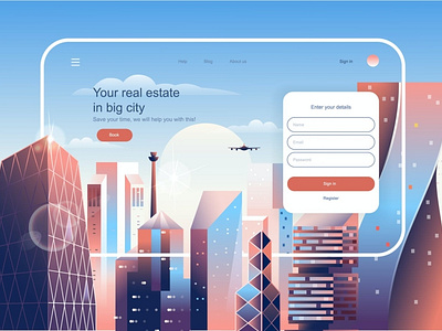 Real Estate Landing Page Template