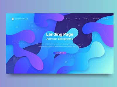Background Abstract Landing Page 3d animation 3d illustration abstract background banner creative design elegant illustration landing landing page minimal modern page pages template templates vector wallpaper website