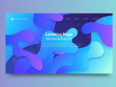 Background Abstract Landing Page