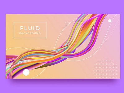 Liquid Abstract Landing Page