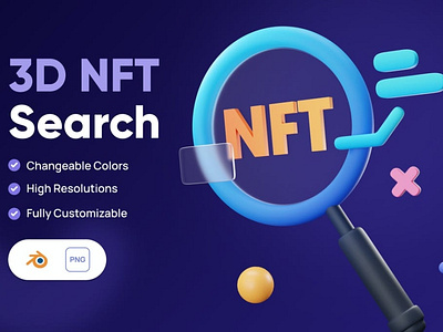 3D NFT Search icon