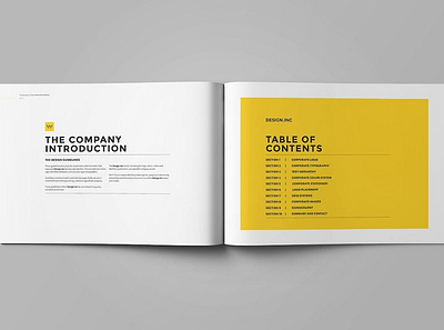 Brand Manual a4 annual brand brand guideline brand manual brandbook branding brochure business clean color colorful colors guideline indesign infographic manual proposal report typography