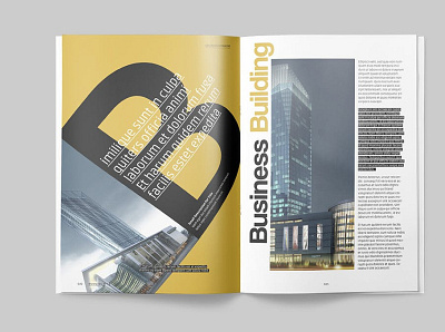 Magazine Template agency architecture booklet branding brochure business catalog catalogue company corporate fashion indesign interior magazine newsletter newspaper profile sport template travel