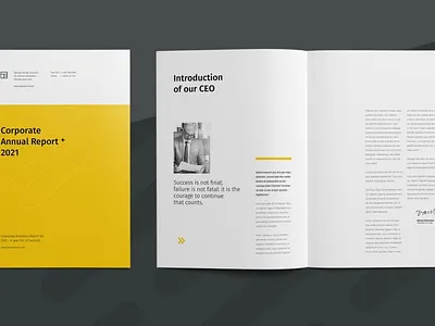 Annual Report adobe indesign annual annual report branding brochure design editorial identity indesign infographic infographics layout letter magazine modern print profile project report template