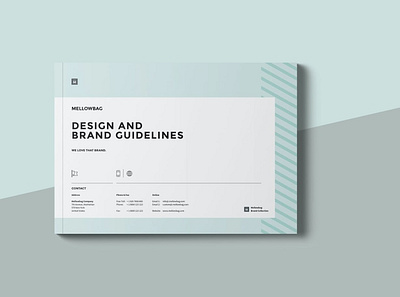 Brand Manual a4 agency brand brand manual branding brochure color colors editorial guide guidelines identity indesign infographic layout magazine manual minimal print template