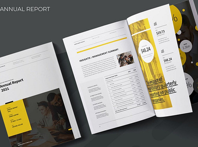 Annual Report annual annual report branding brochure company company profile creative design editorial identity indesign infographics layout magazine modern presentation print profile proposal template