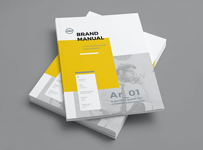 Brand Manual agency brand brand manual brandbook branding brochure colors corporate editorial guide guideline identity indesign layout magazine manual minimal print template typography