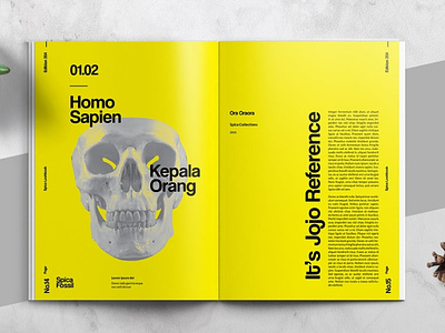 Art and Exhibition Catalog Editorial Template